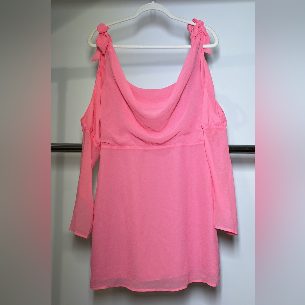 Pink dress from majorelle